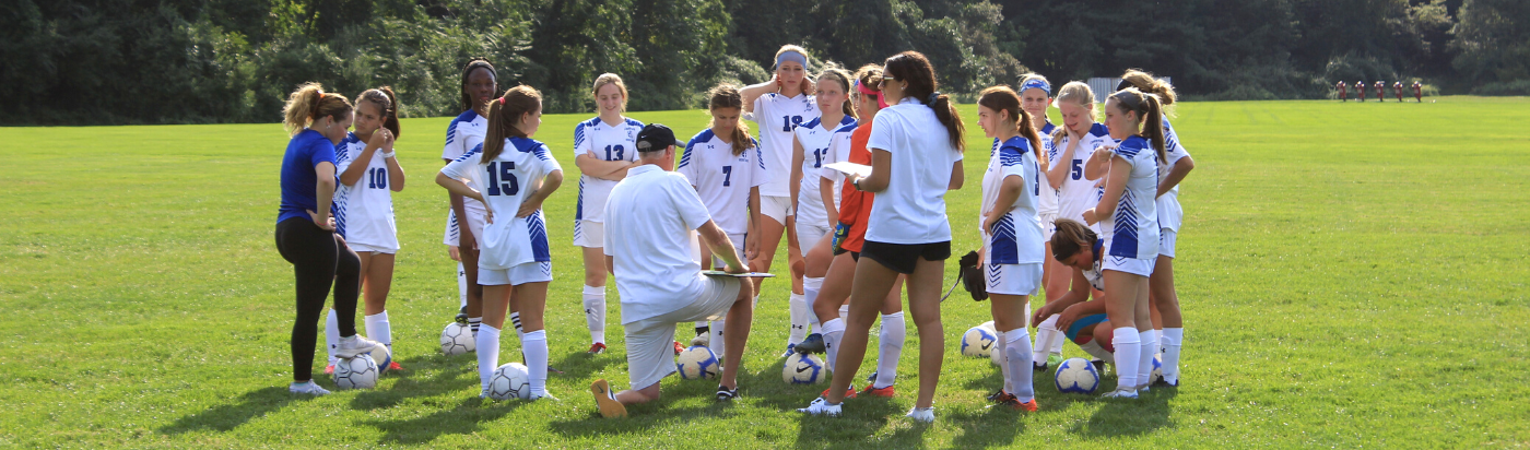 Athletics Girls Soccer Banner